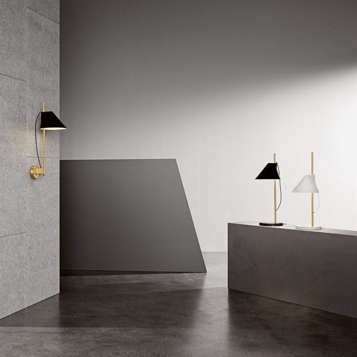 Yuh bordslampa, Vit-mässing Louis Poulsen