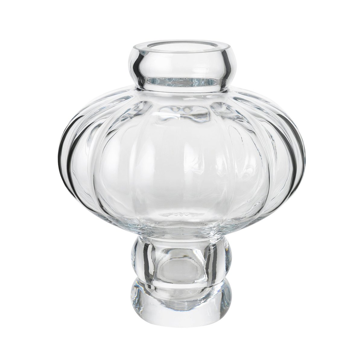 Louise Roe Balloon vas 20 cm Klar | Skandinavisk Design | Vaser | Transparent