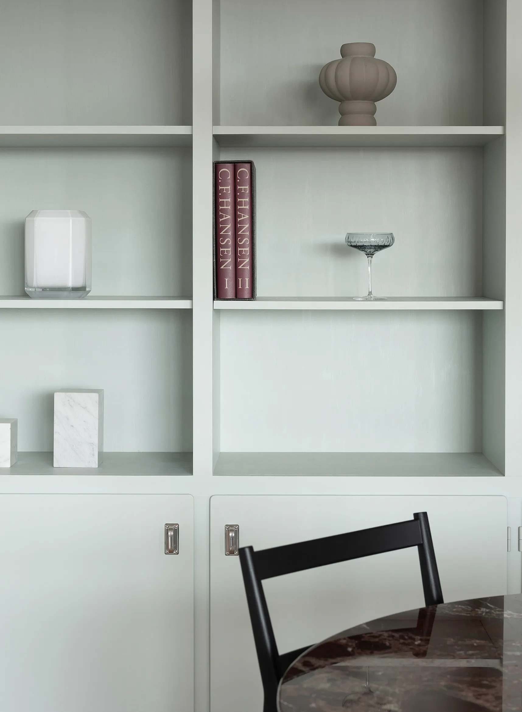 Balloon vas 20 cm, Sanded Grey Louise Roe