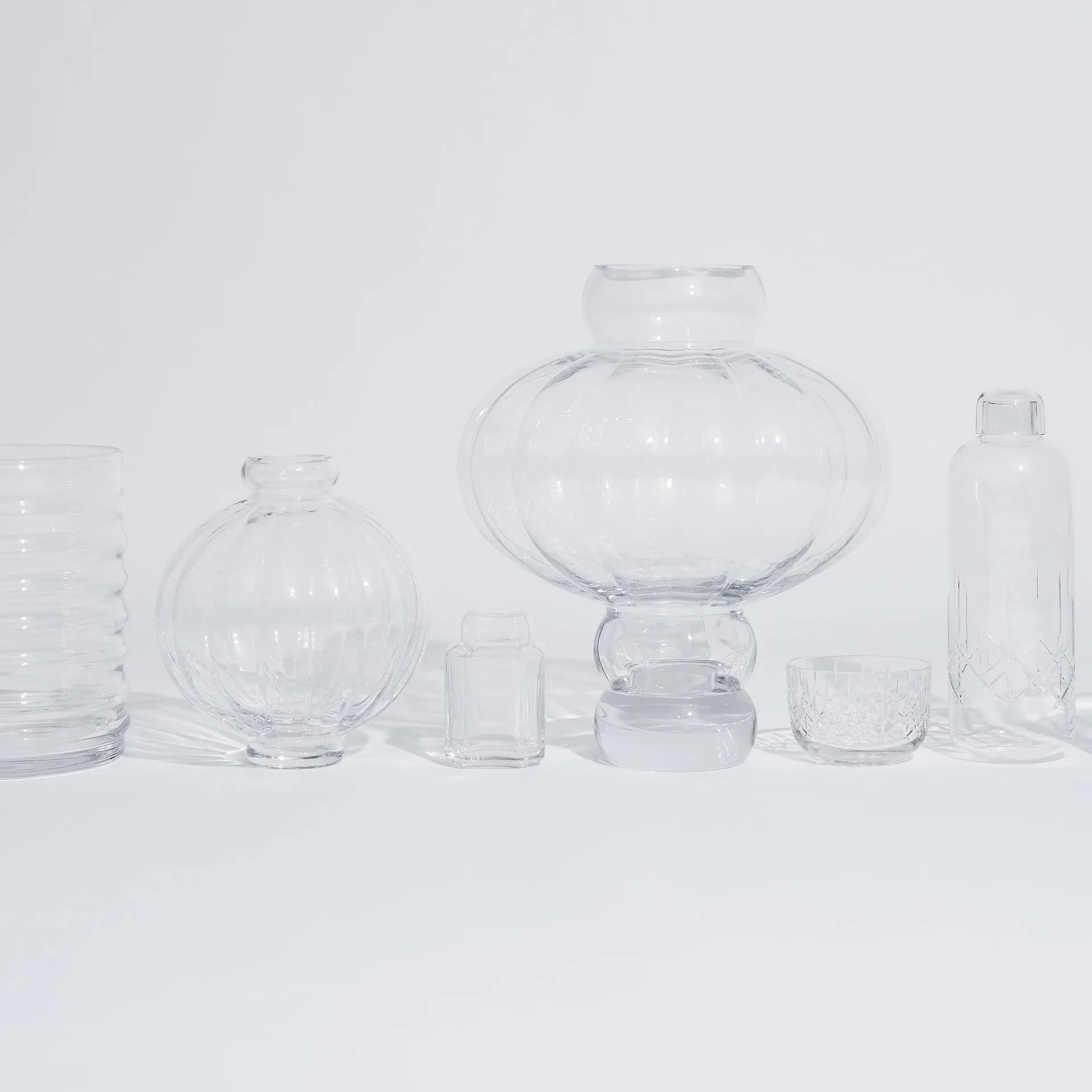 Balloon vas 25 cm, Klar Louise Roe