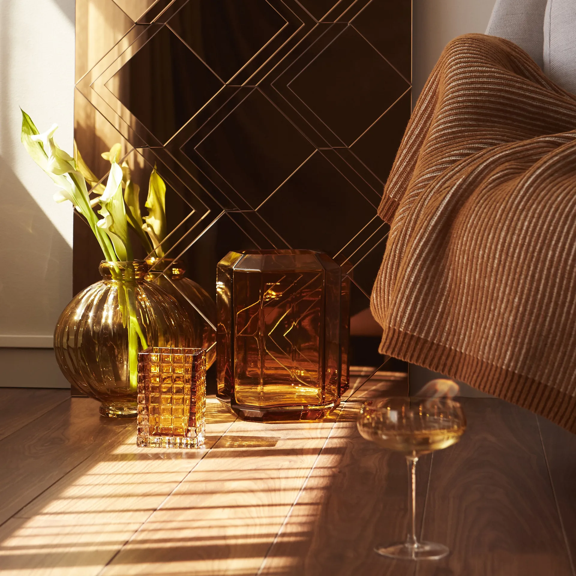 City Lights 3 ljuslykta, Amber Louise Roe