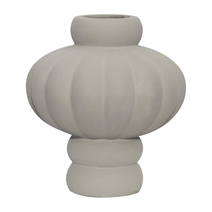 Balloon vas 20 cm - Sanded Grey - Louise Roe Copenhagen