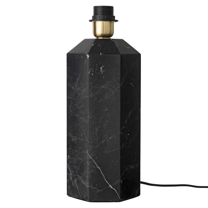 The eight over eight lampfot - Svart marmor - Louise Roe Copenhagen