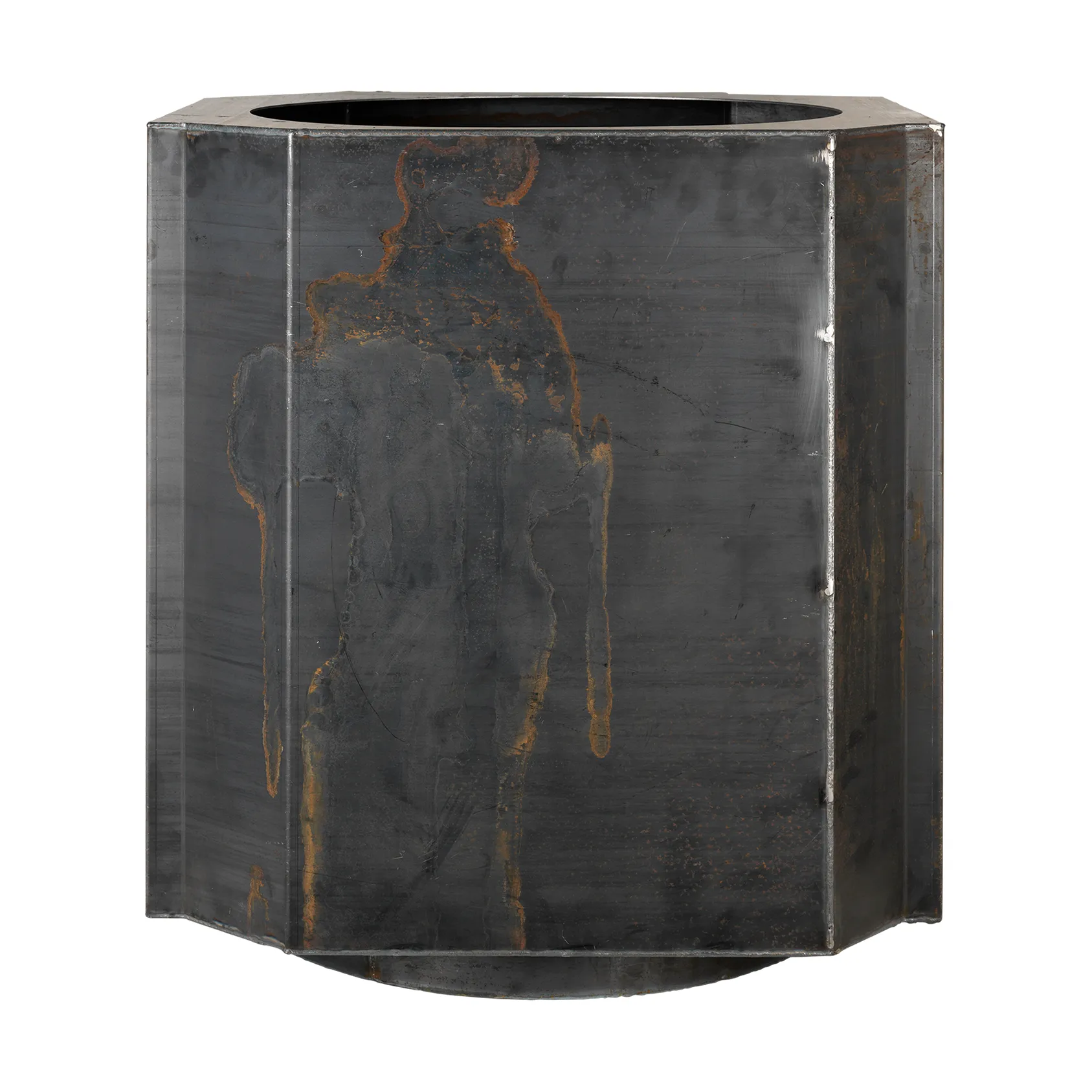 Funki kruka L 52 cm, Raw Iron Louise Roe