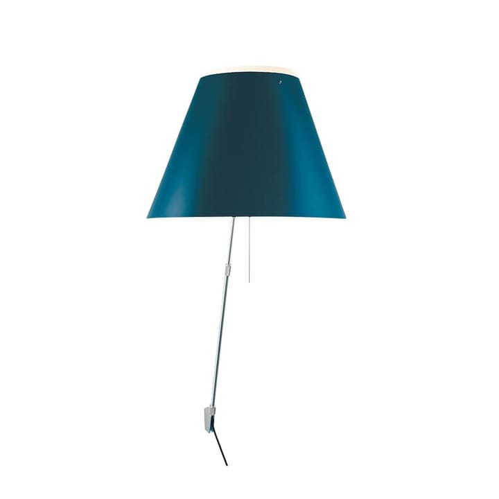 Costanza D13 a vägglampa - petroleum blue - Luceplan