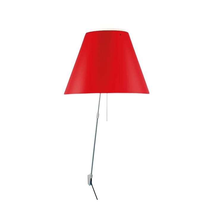 Costanza D13 a vägglampa - primary red - Luceplan