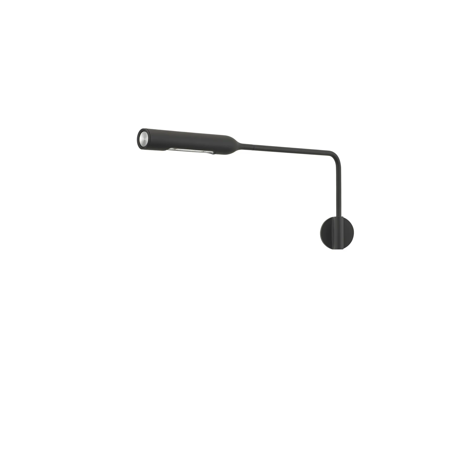 Flo vägglampa, svart, led Lumina