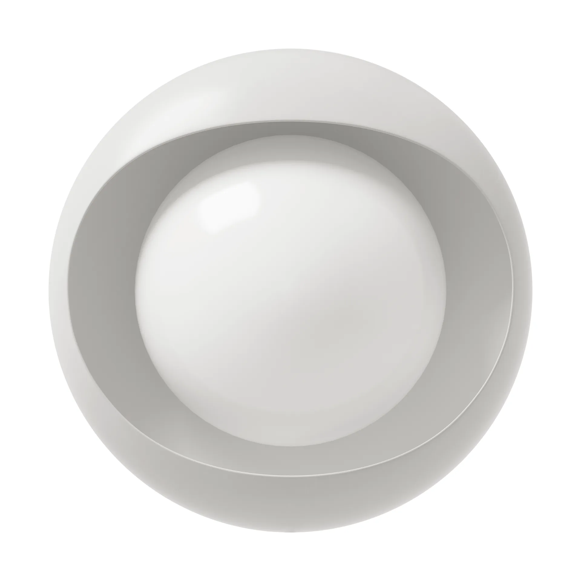 Cornea 220 vägglampa, White LYFA