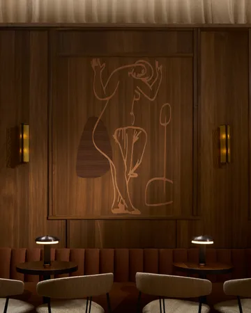 Noote bordslampa portabel - Bronze - LYFA