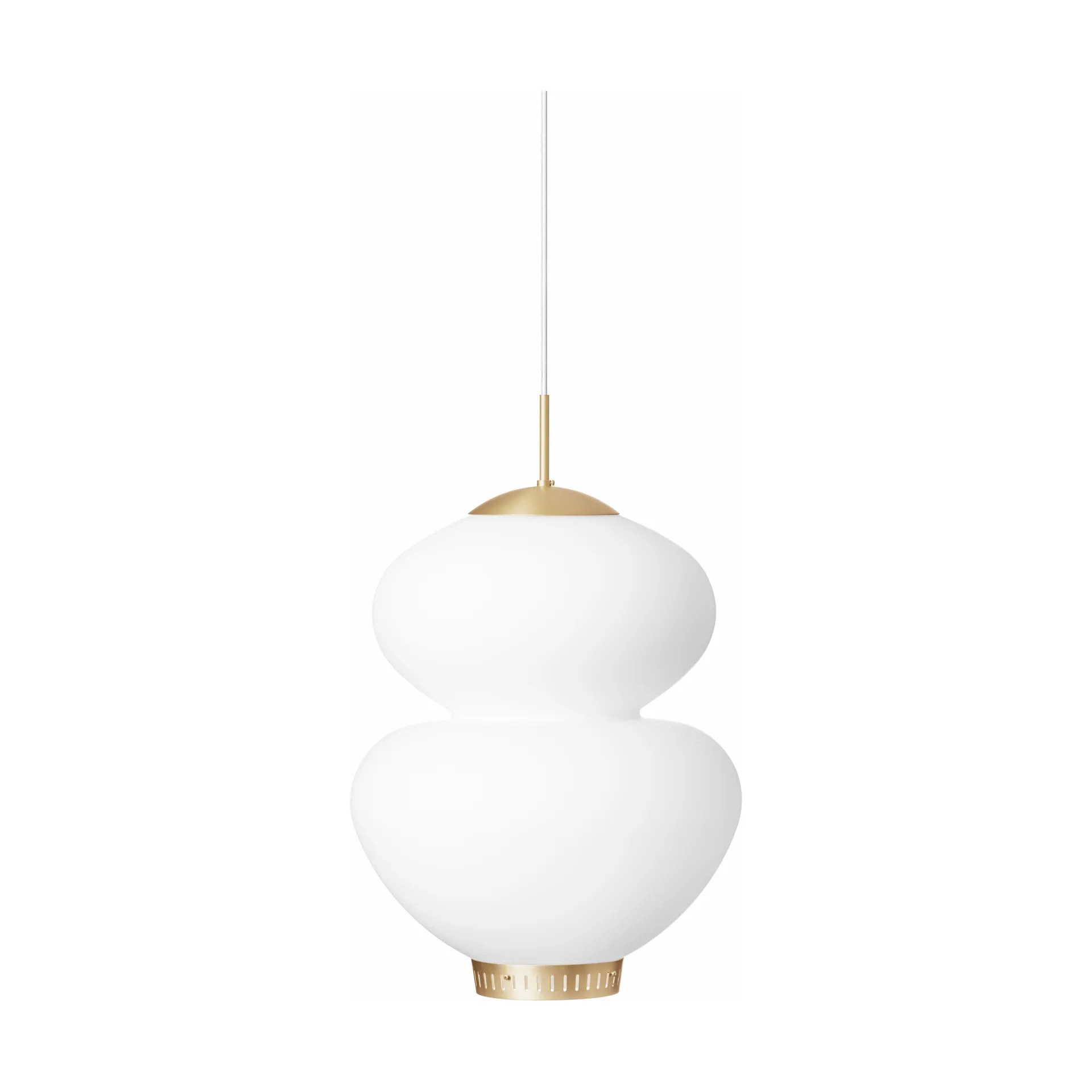 Peanut 400 pendel, Opal glass LYFA