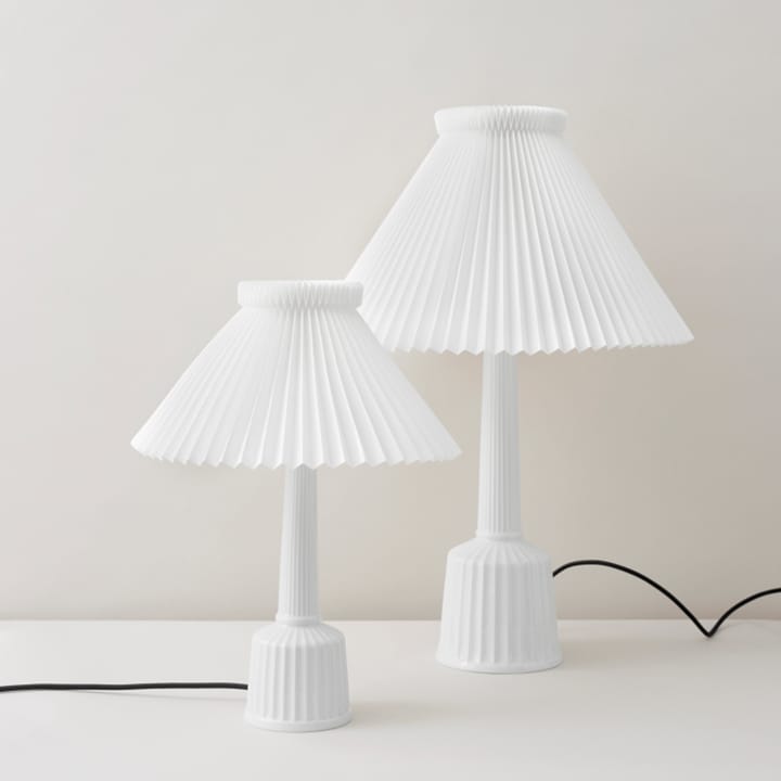 Esben klint bordslampa - vit, h.44 cm - Lyngby Porcelæn