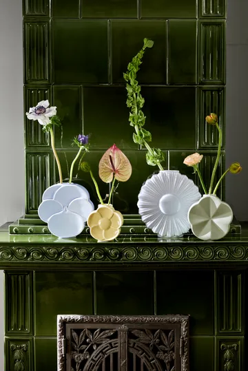 Flower vas - Åkervinda, 14 cm - Lyngby Porcelæn