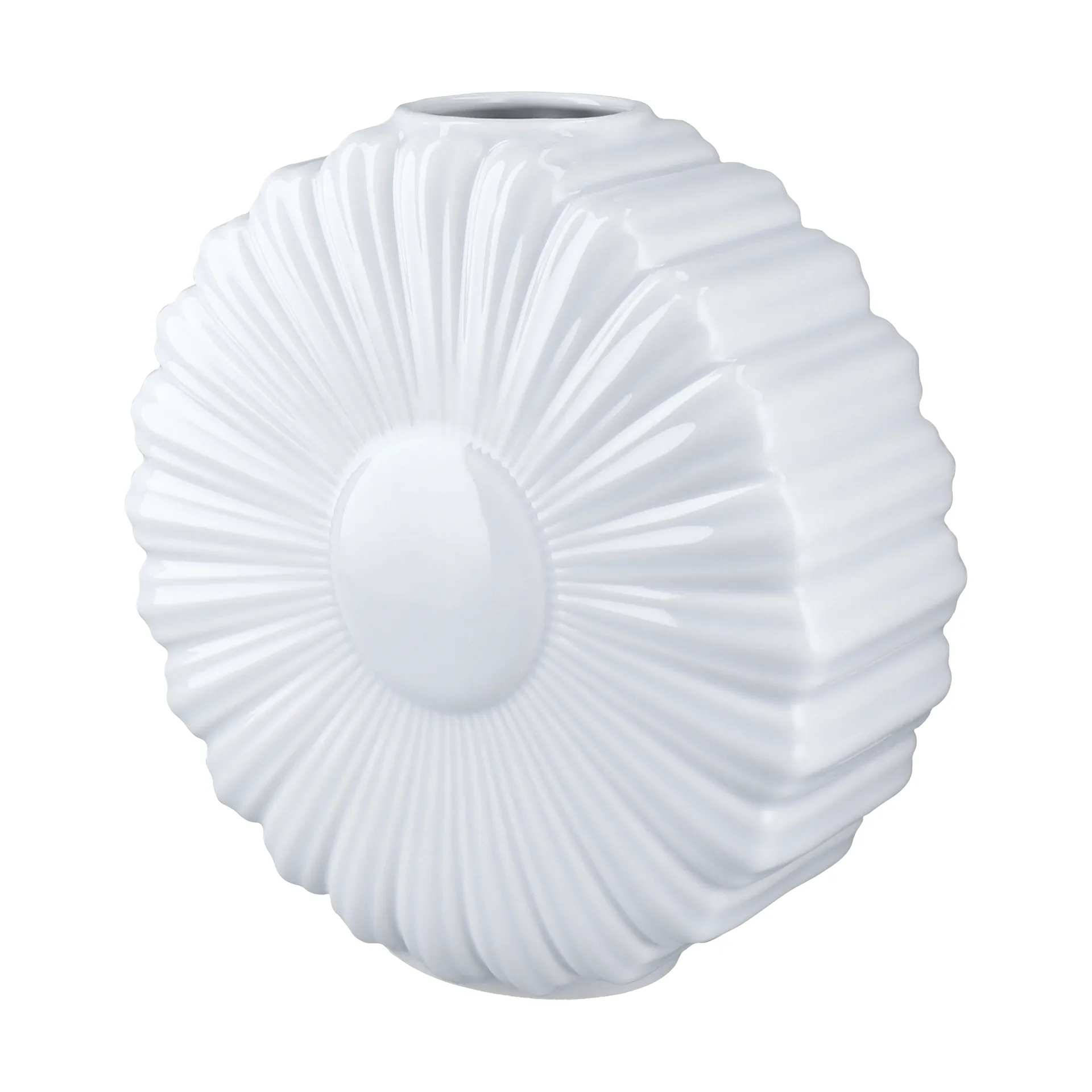 Flower vas, Prästkrage, 21 cm Lyngby Porcelæn