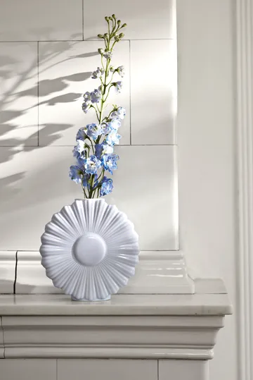 Flower vas - Prästkrage, 21 cm - Lyngby Porcelæn