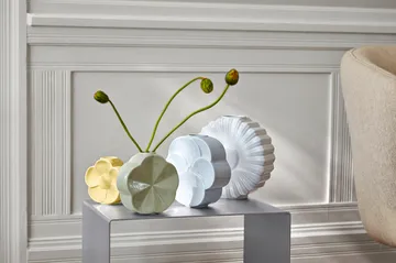 Flower vas - Prästkrage, 21 cm - Lyngby Porcelæn