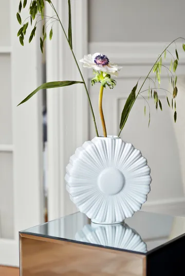 Flower vas - Prästkrage, 21 cm - Lyngby Porcelæn