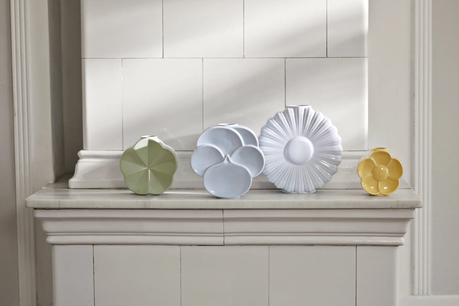 Flower vas, Smörblomma, 11,5 cm Lyngby Porcelæn