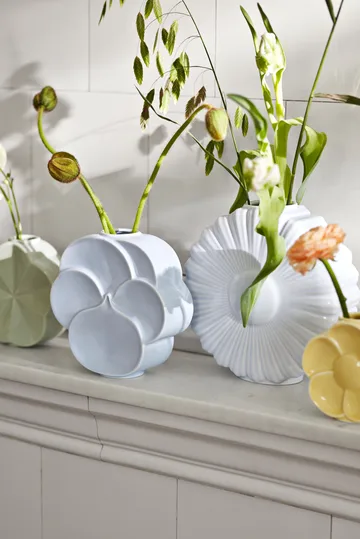 Flower vas - Styvmorsviol, 17 cm - Lyngby Porcelæn