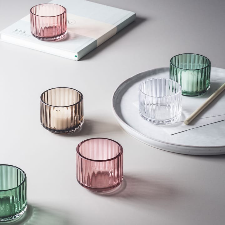 Lyngby Ljuslykta, amber Lyngby Porcelæn
