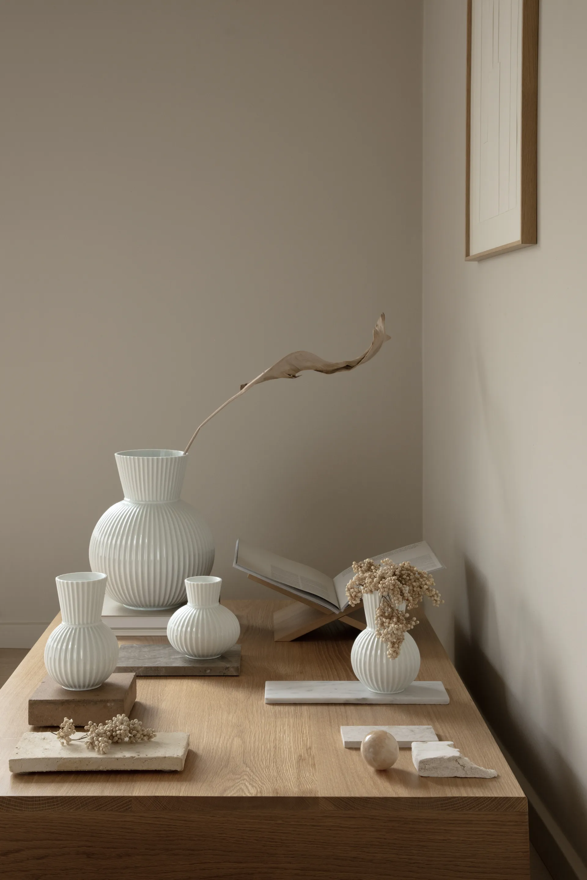 Lyngby Tura vas vit, 18 cm Lyngby Porcelæn