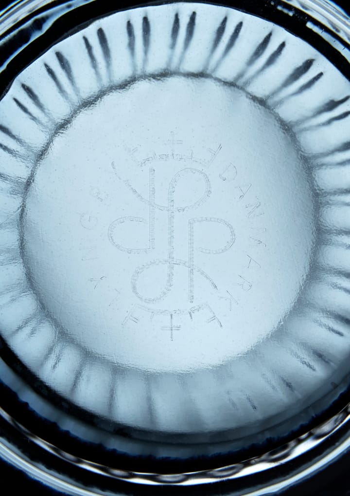 Lyngby vas glas midnattsbl�å - 12,5 cm - Lyngby Porcelæn