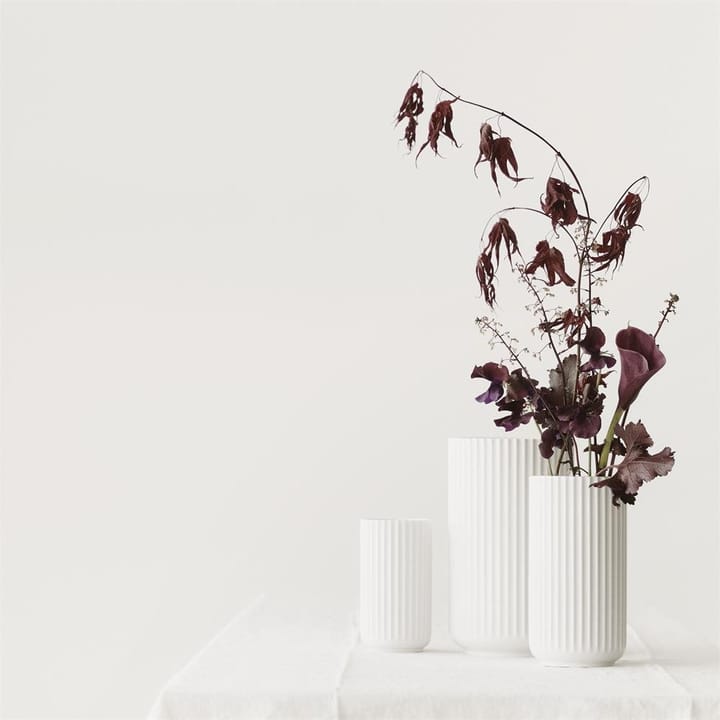 Lyngby vas vit, 20 cm Lyngby Porcelæn