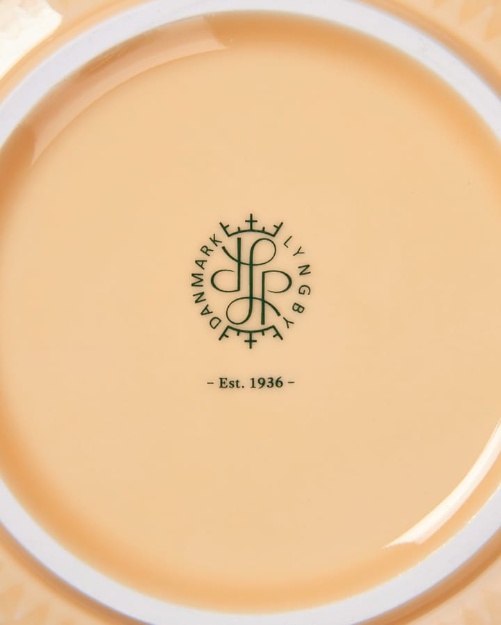Rhombe skål Ø15,5 cm - Sand - Lyngby Porcelæn
