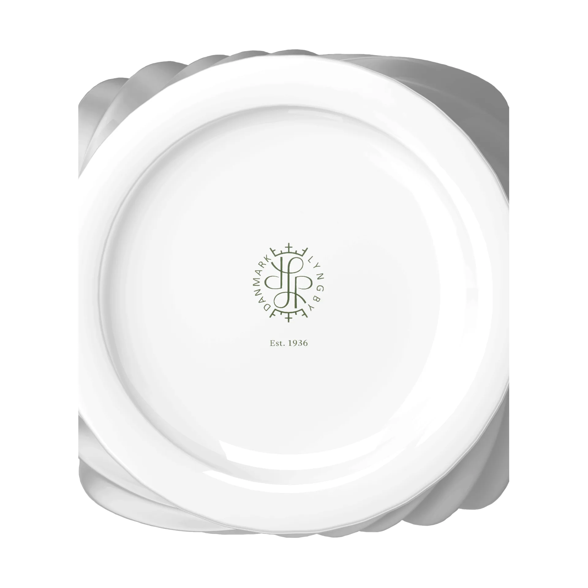 Twist vas 31 cm, Vit Lyngby Porcelæn