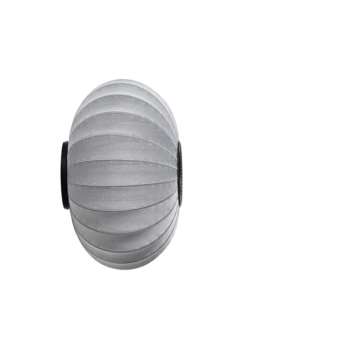 Knit-Wit 57 Oval vägg- och taklampa - Silver - Made By Hand