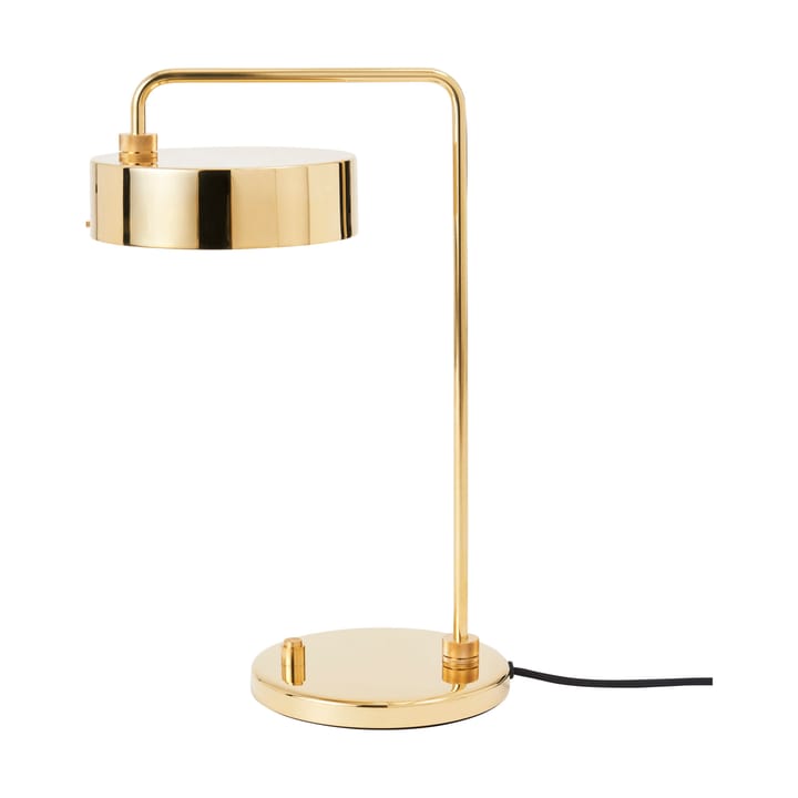 Petite Machine bordslampa - Polished brass - Made By Hand