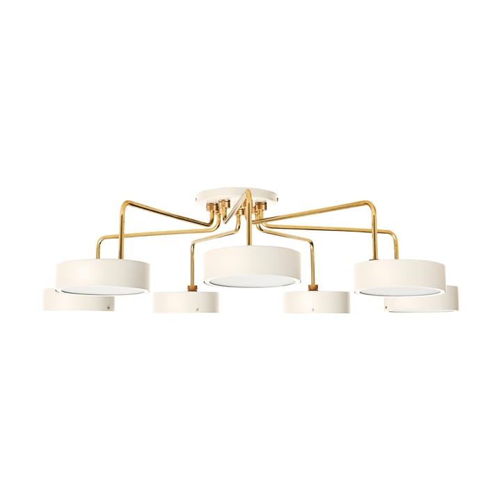 Petite Machine Chandelier - Oyster white - Made By Hand