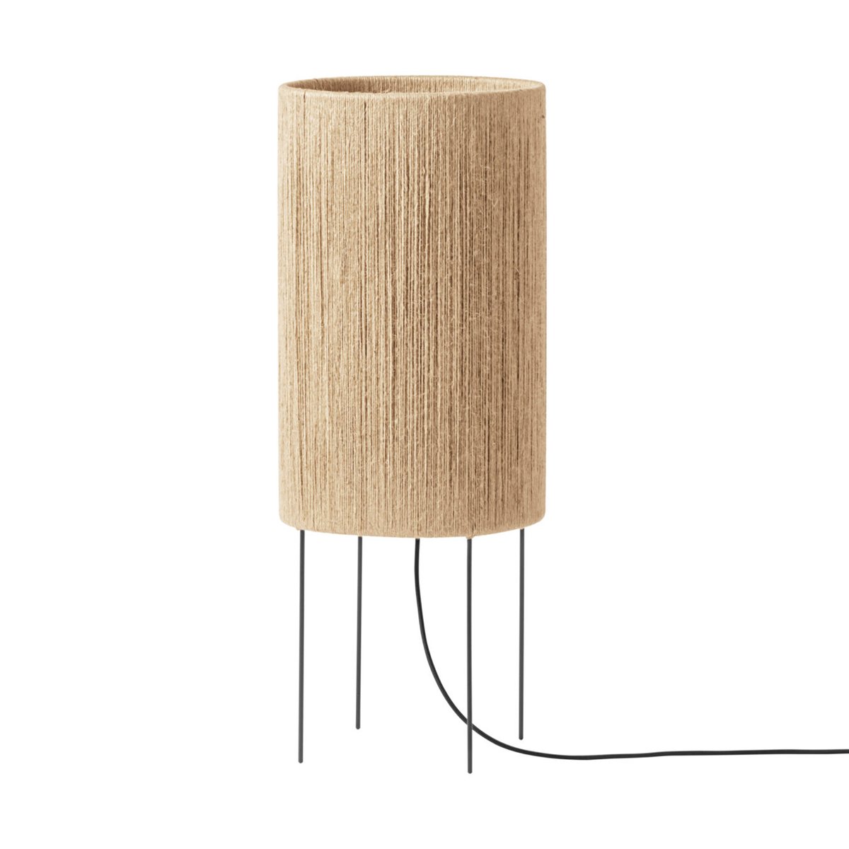 Made By Hand Ro golvlampa o30 cm Jute | Skandinavisk Design | Golvlampor | Brun