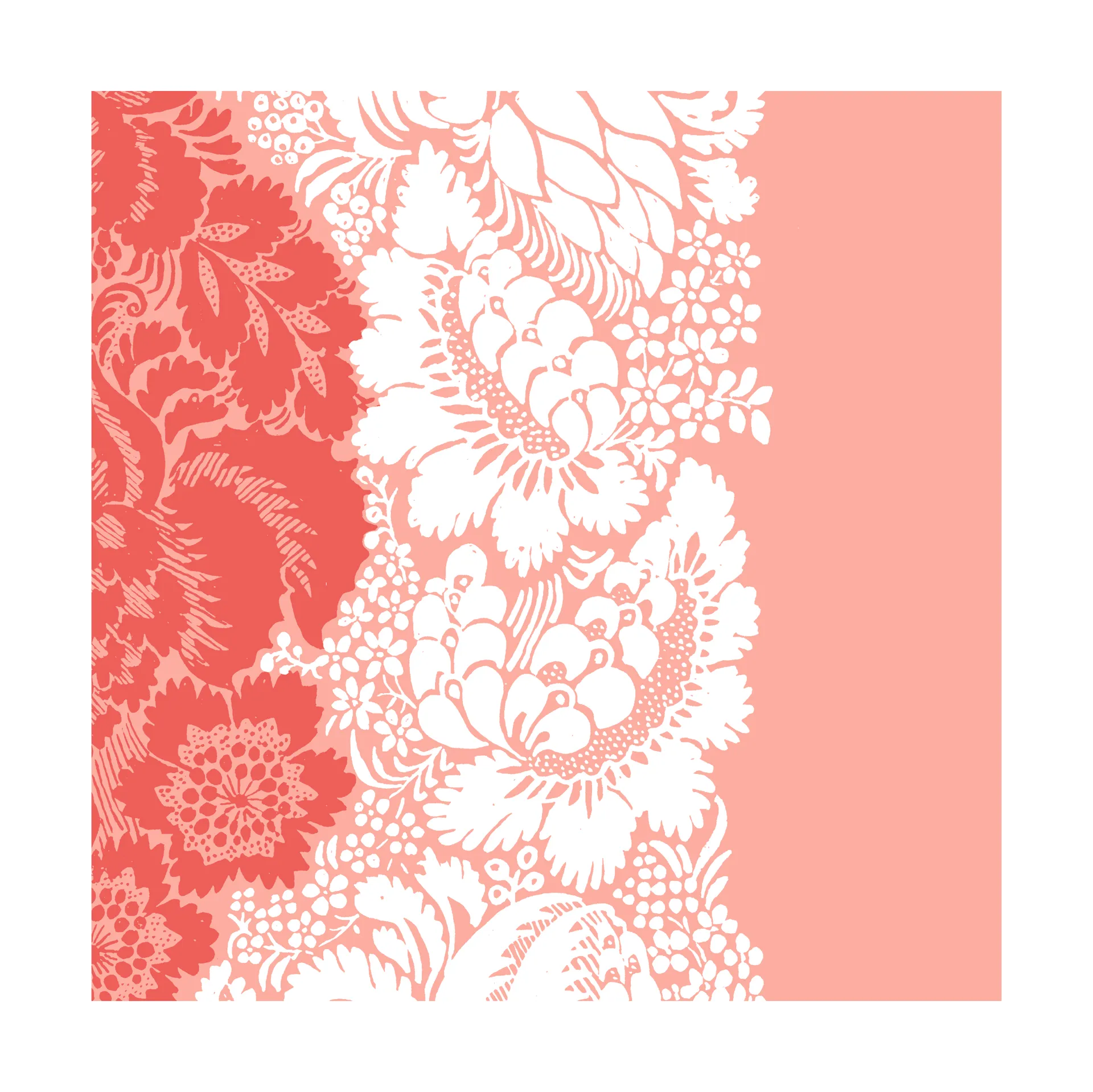 Ananas servett 33x33 cm 20-pack, Raspberry Marimekko