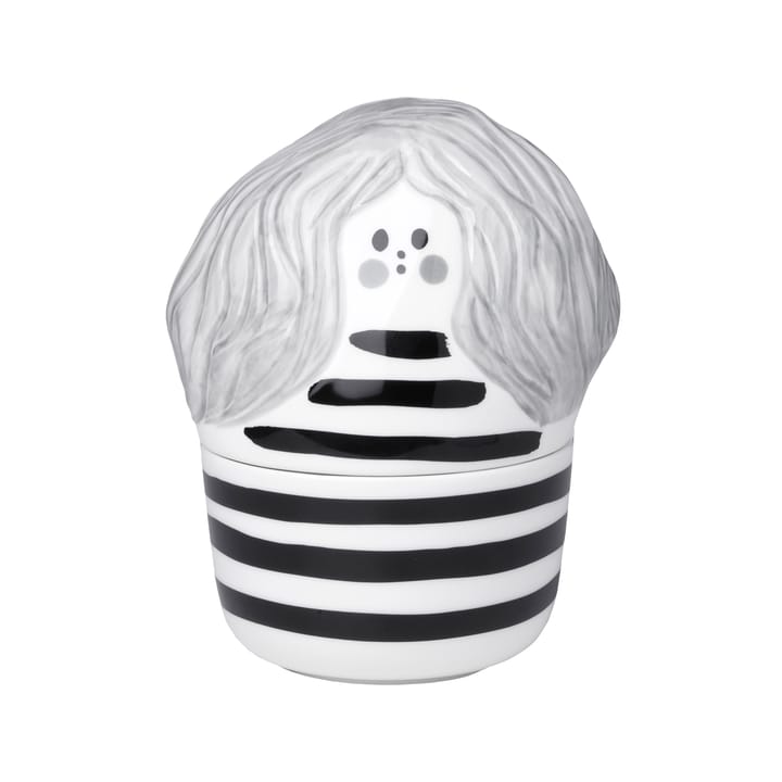 Annikki collectible ask - Svart-vit - Marimekko