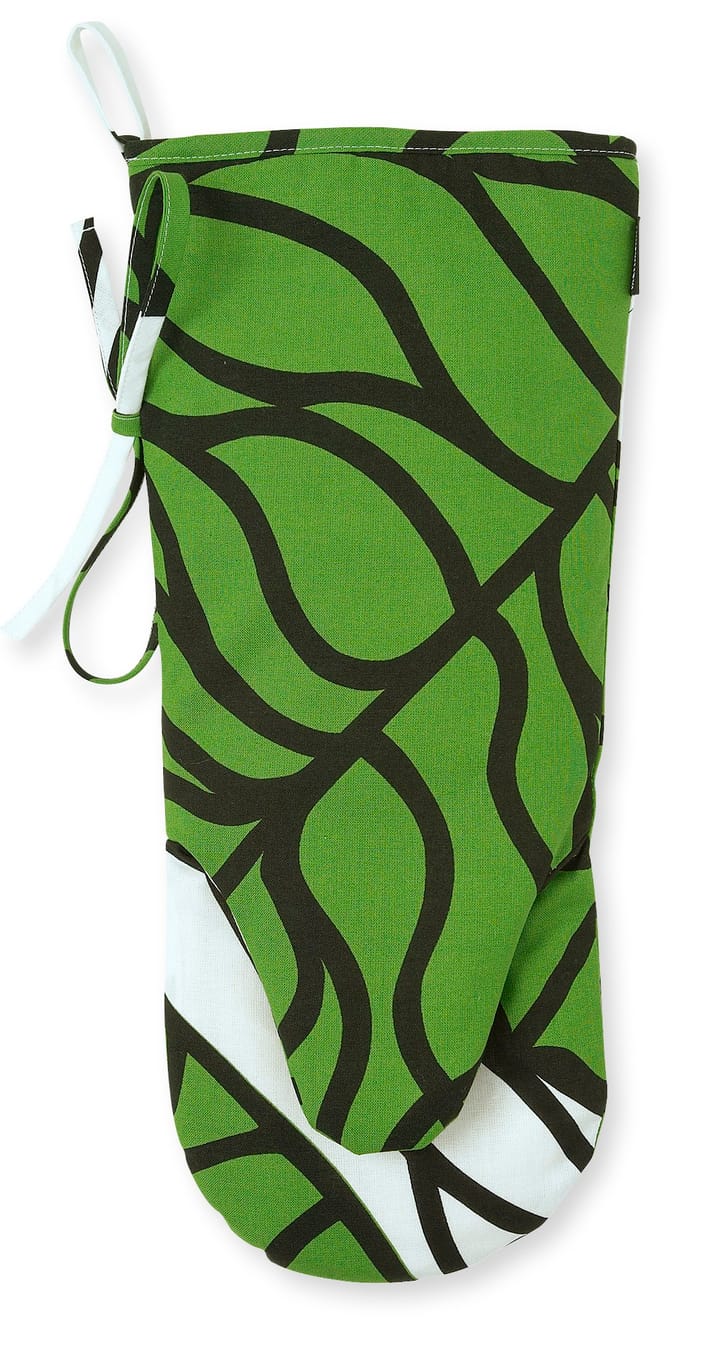 Bottna grönt tyg, grön Marimekko
