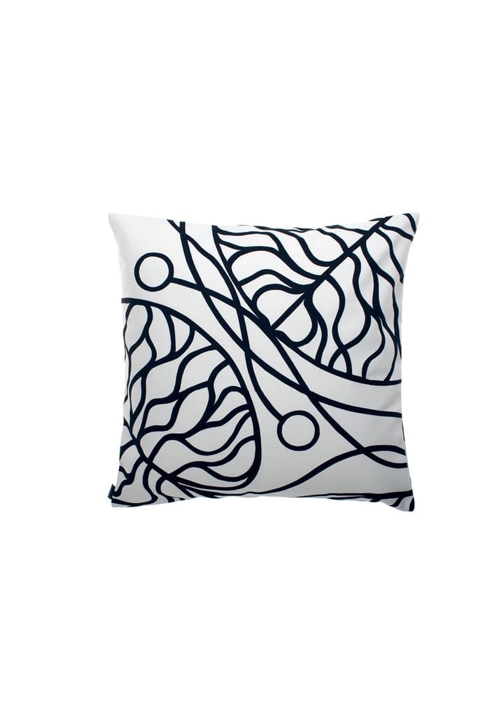 Bottna tyg, svart/vit Marimekko
