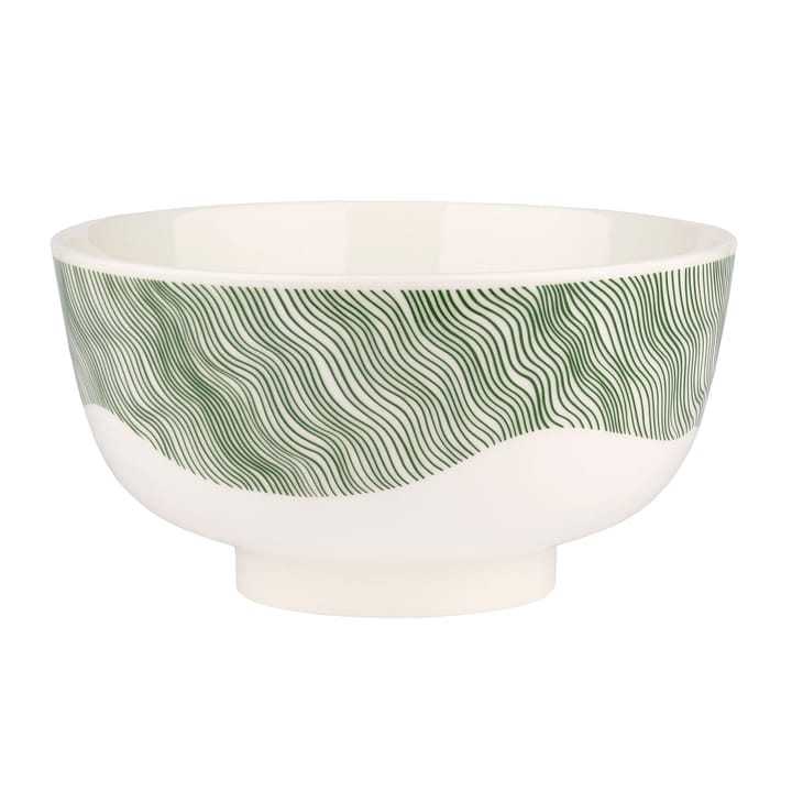 Gabriel Näkki serveringsskål 3 l, Vit-grön Marimekko