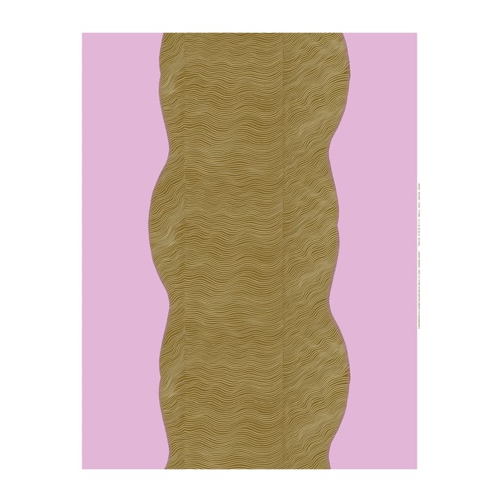 Gabriel Näkki tyg, Rosa-brun Marimekko