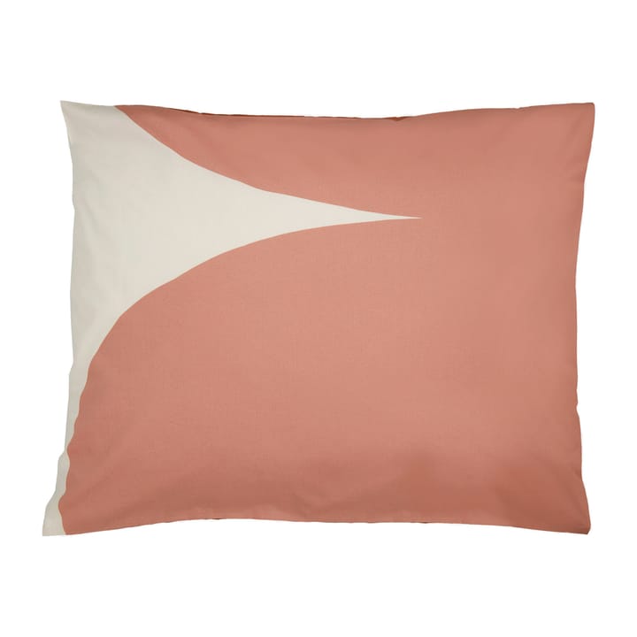 Härkä örngott 50x60 cm - White-brown- rose - Marimekko