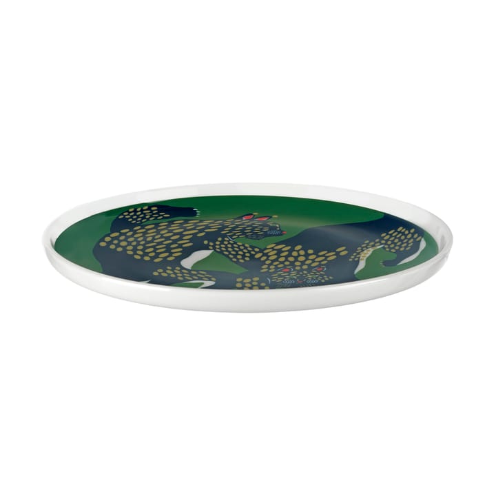 Ilves tallrik Ø20 cm, White-green-dark blue Marimekko