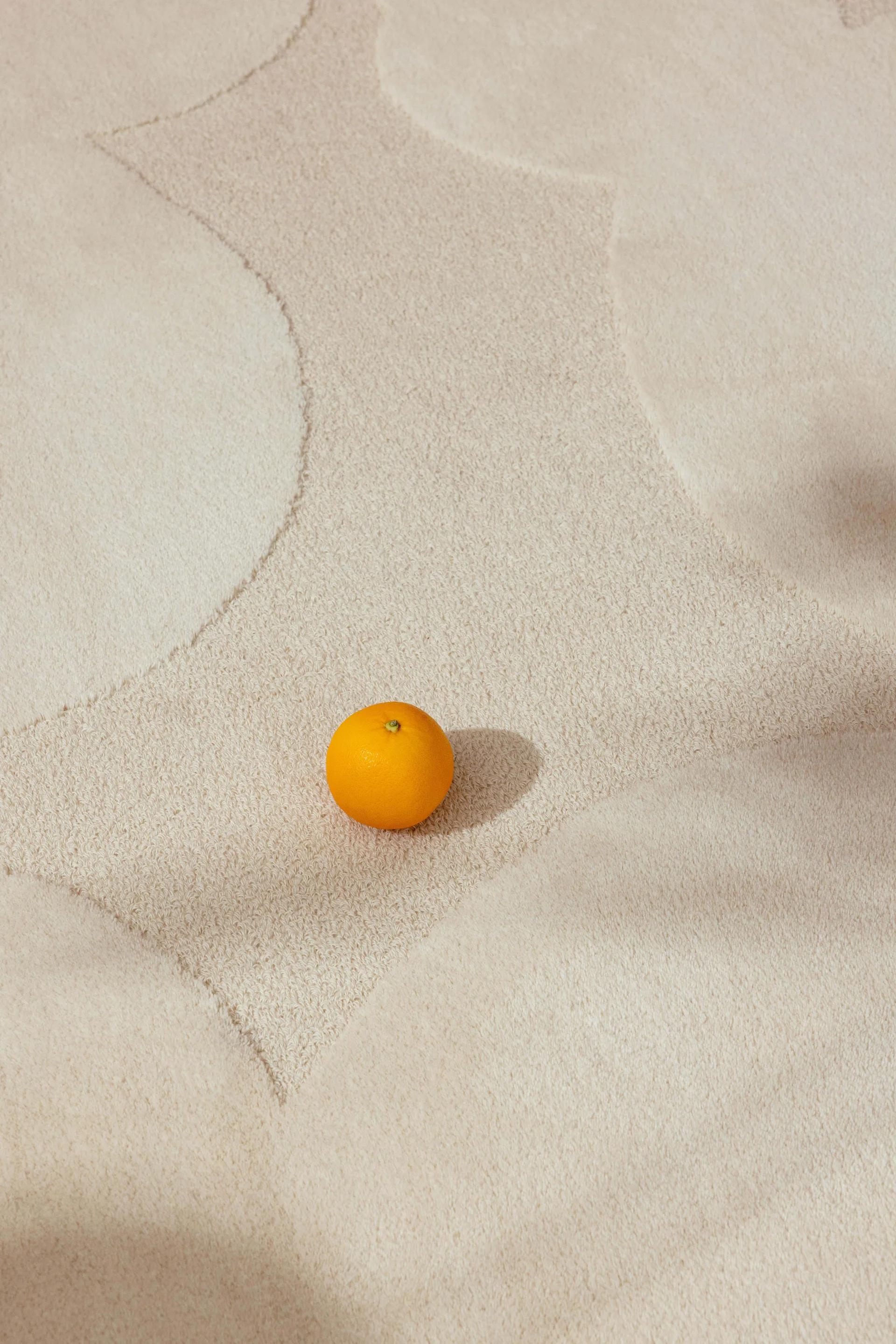 Iso Unikko ullmatta, Natural White, 250x350 cm Marimekko