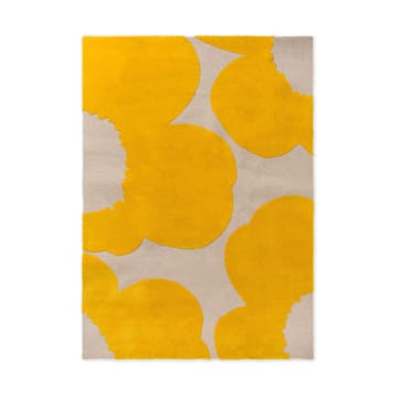 Iso Unikko ullmatta - Yellow, 170x240 cm - Marimekko