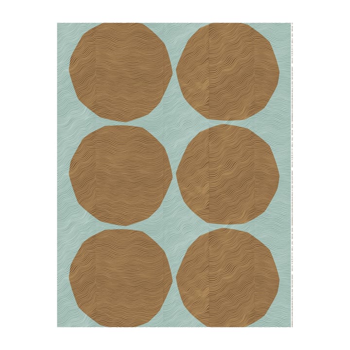 Isot Kivet Näkki tyg, Grågrön-brun Marimekko