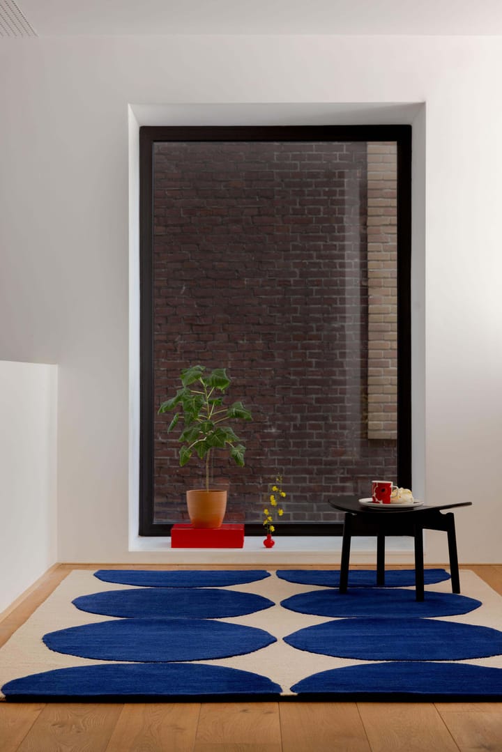 Isot Kivet ullmatta, Blue, 140x200 cm Marimekko