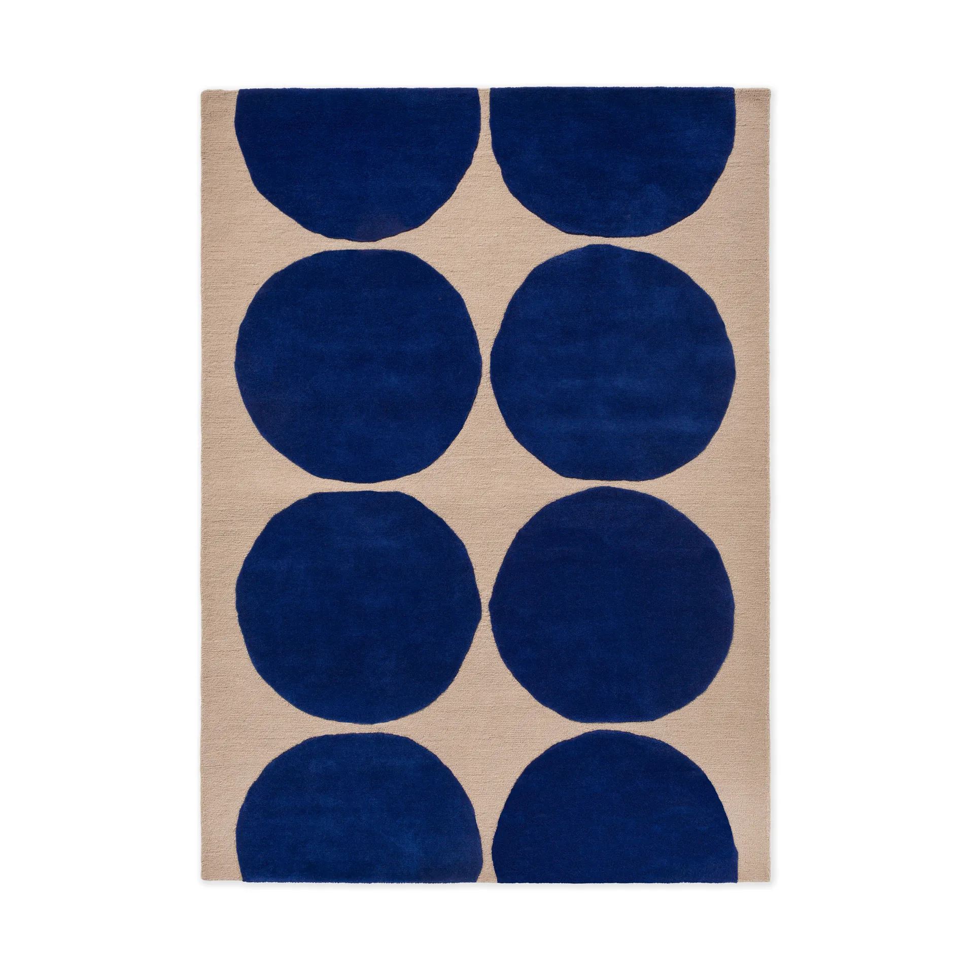 Isot Kivet ullmatta, Blue, 250x350 cm Marimekko