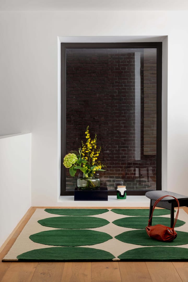 Isot Kivet ullmatta, Green, 200x280 cm Marimekko