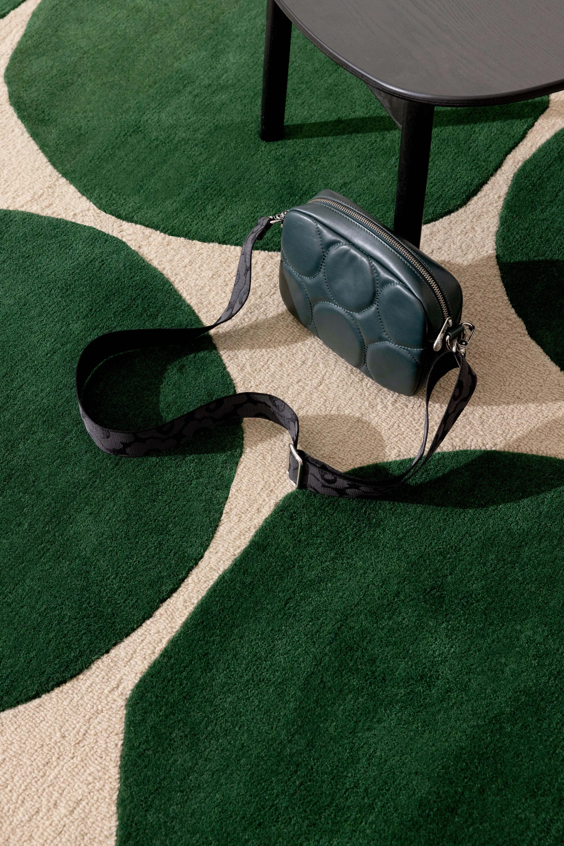 Isot Kivet ullmatta, Green, 200x280 cm Marimekko