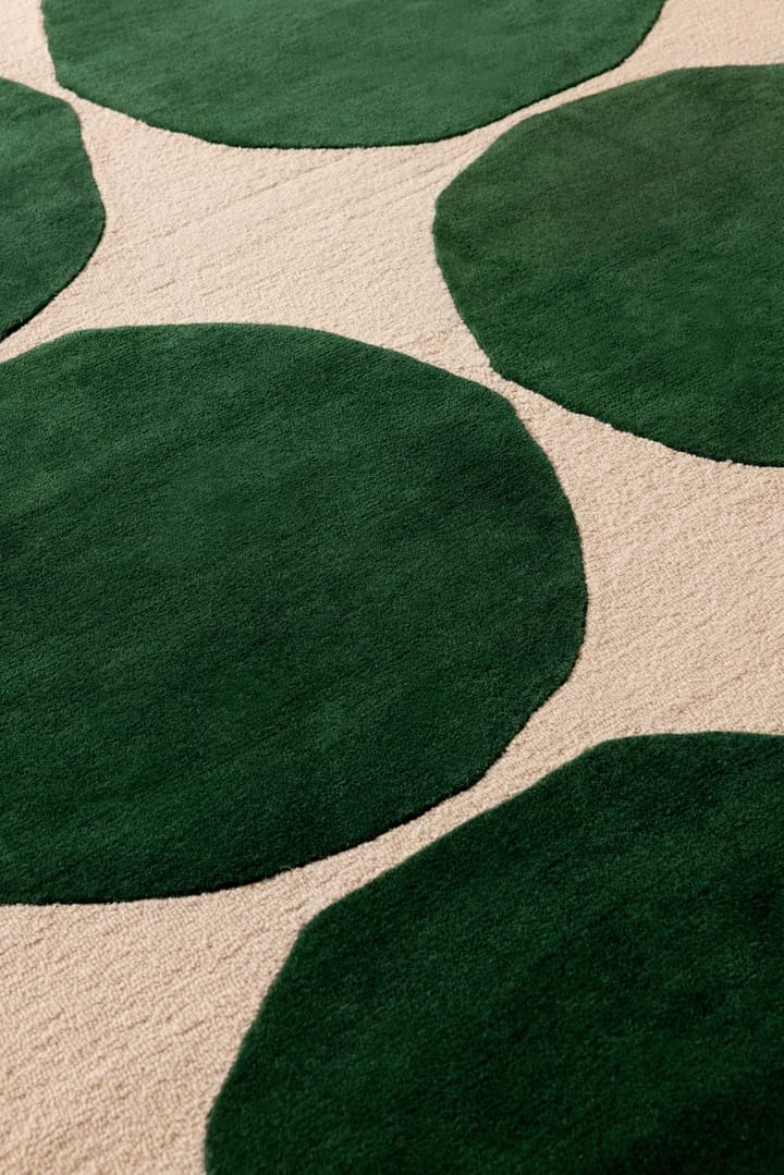 Isot Kivet ullmatta, Green, 200x280 cm Marimekko