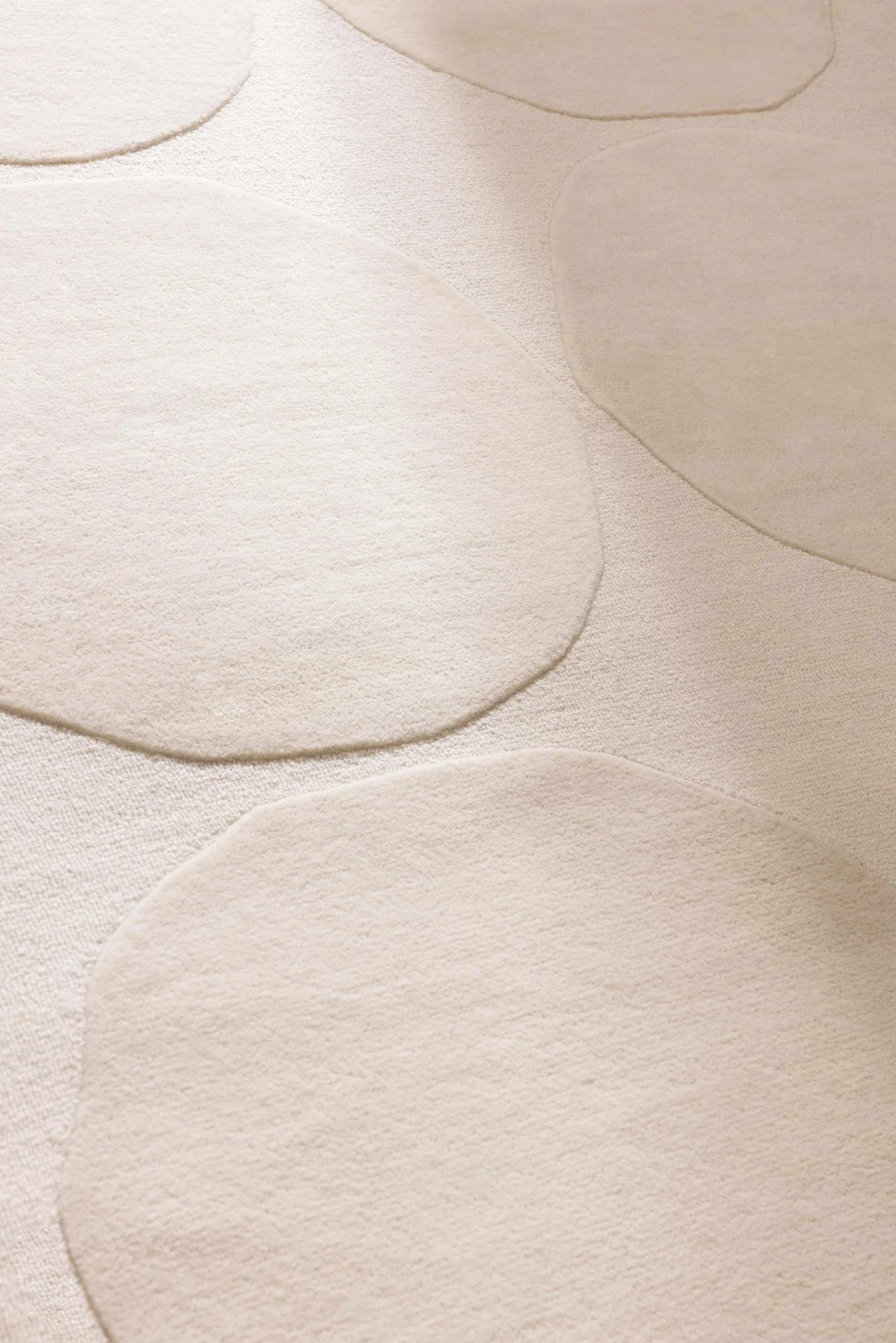 Isot Kivet ullmatta, Natural White, 170x240 cm Marimekko