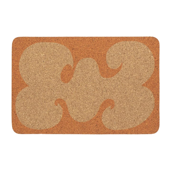 Jokeri bordstablett 28,5x43,5 cm, Kork-orange Marimekko